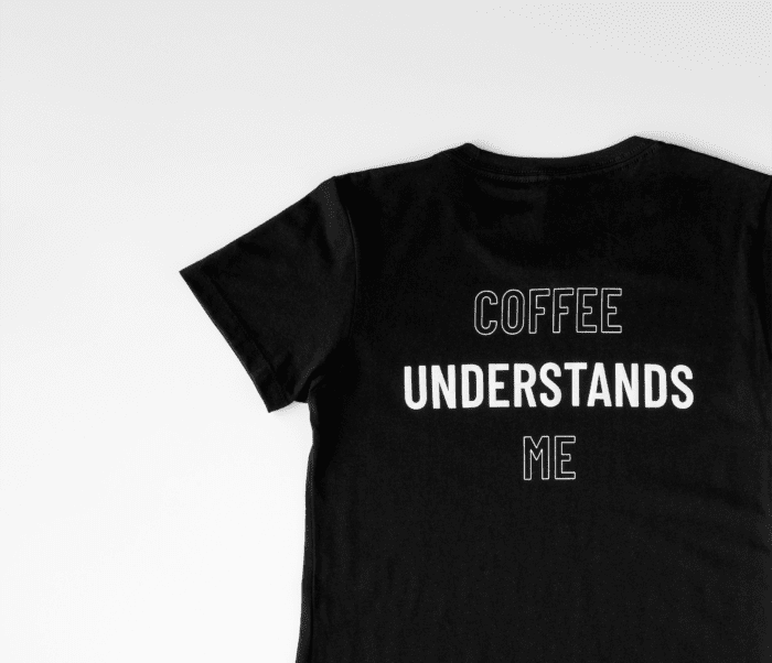 u3 coffee t-shirt – coffee understands me