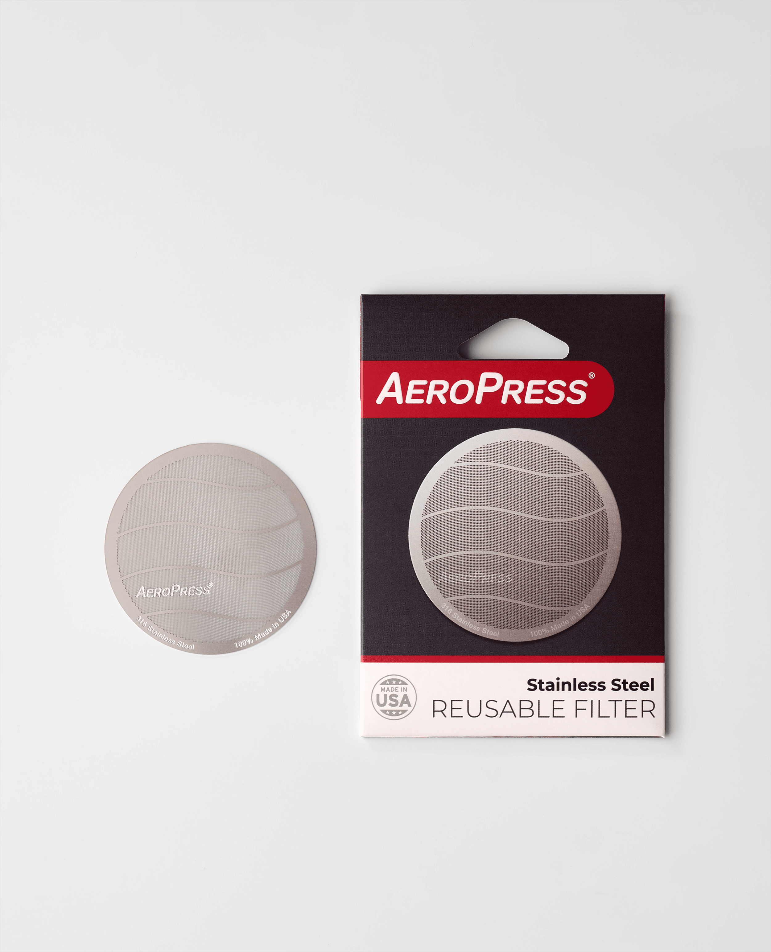 aeropress stainless steel filter