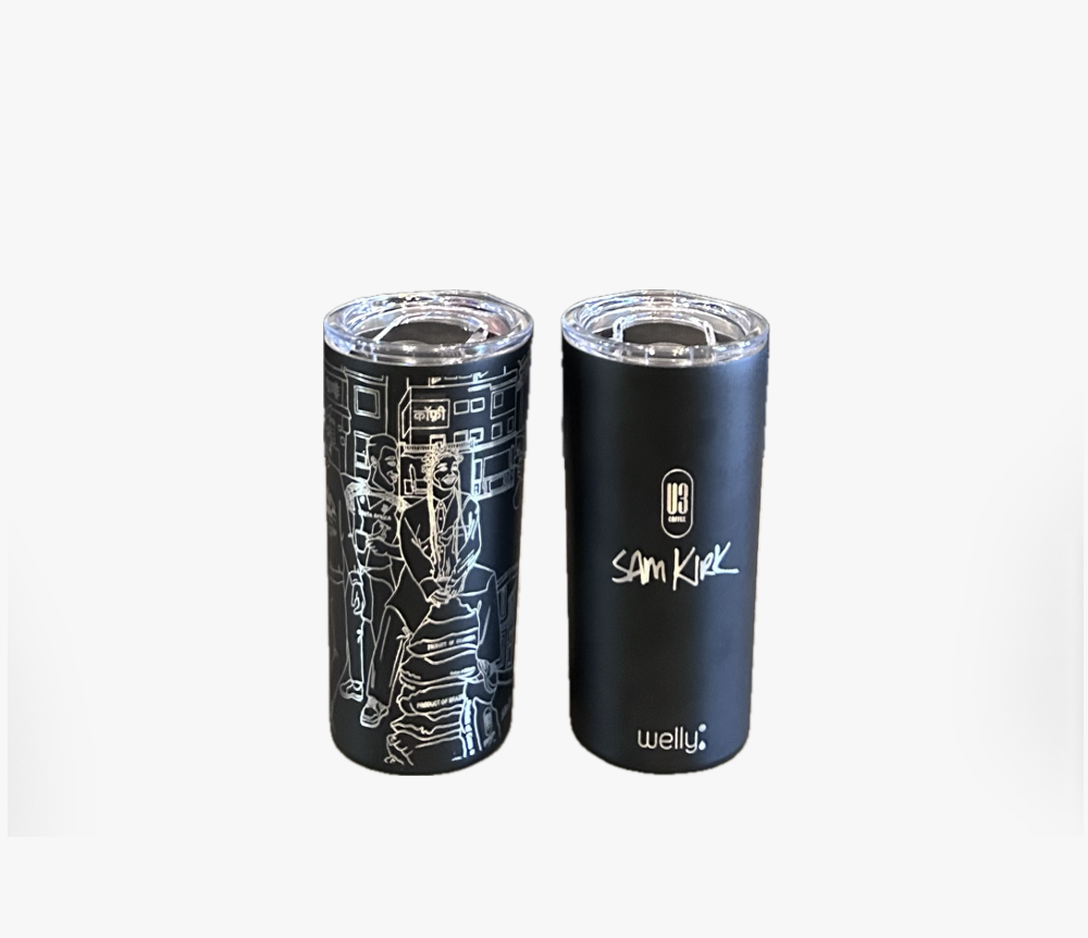 United By Coffee + Custom Etched Tumbler - Image 2