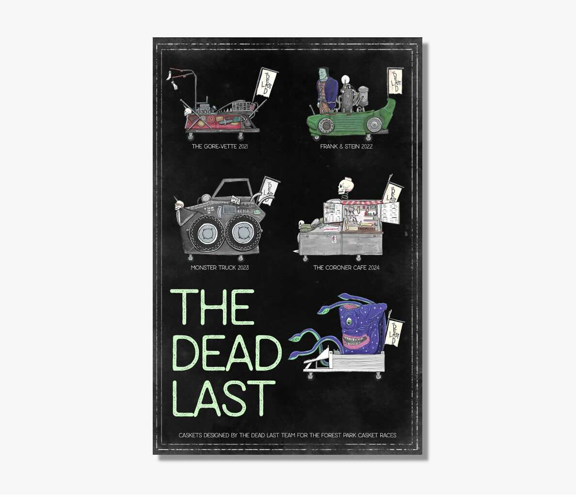 The Dead Last Poster Black