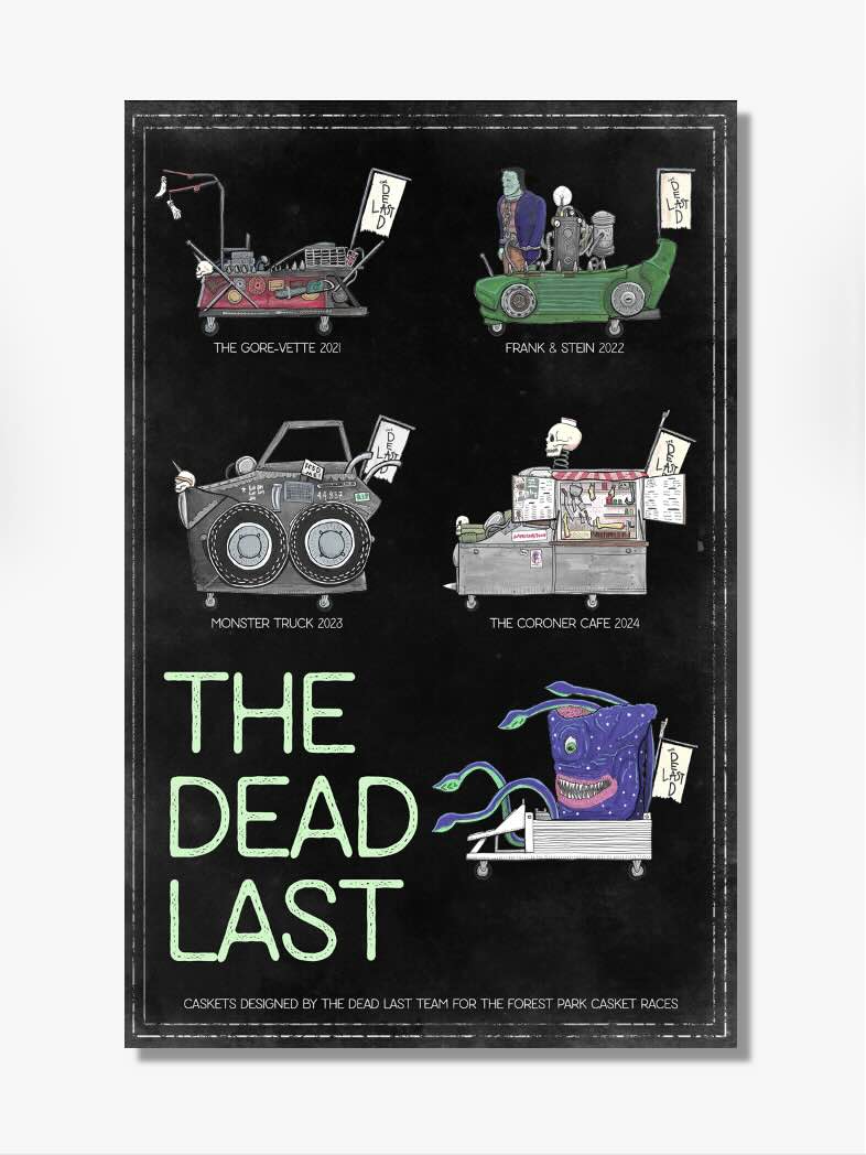 The Dead Last Poster Black