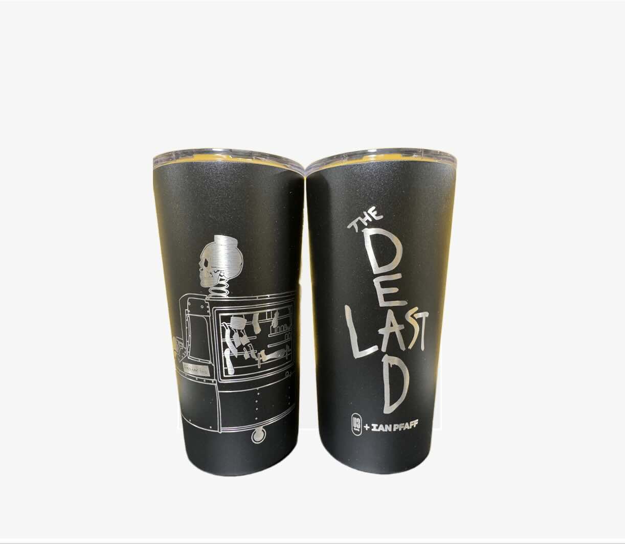 Limited Edition Etched Tumbler - The Coroner Cafe 2024 - Ian Pfaff