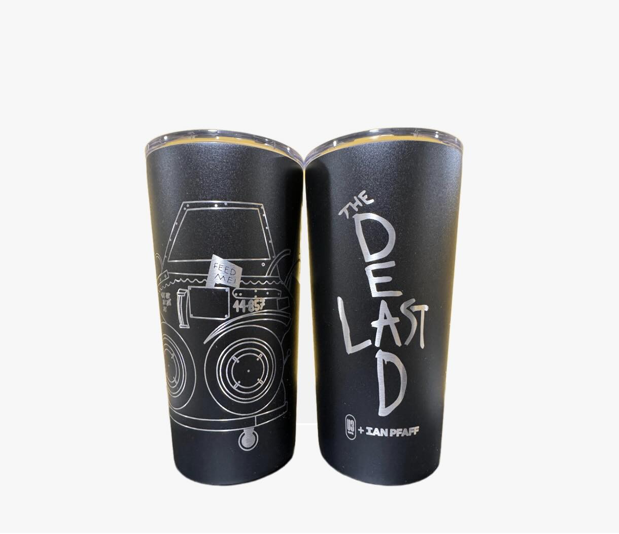 Limited Edition Etched Tumbler - The Monster Truck 2023 - Ian Pfaff